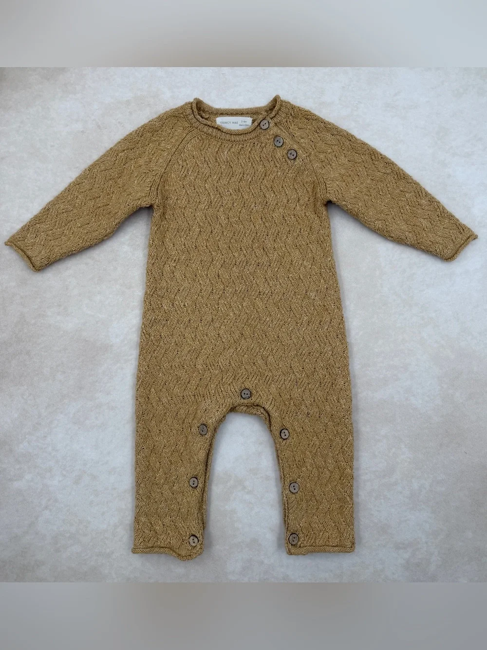 Quincy Mae Sweater Romper